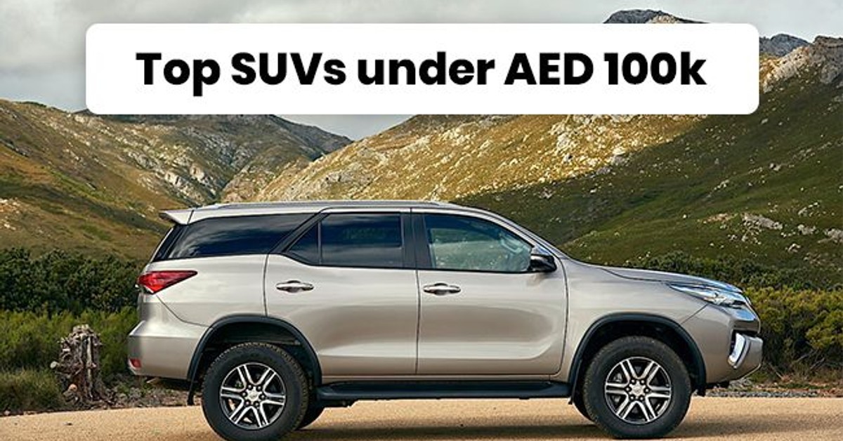 Top SUVs under AED 100k