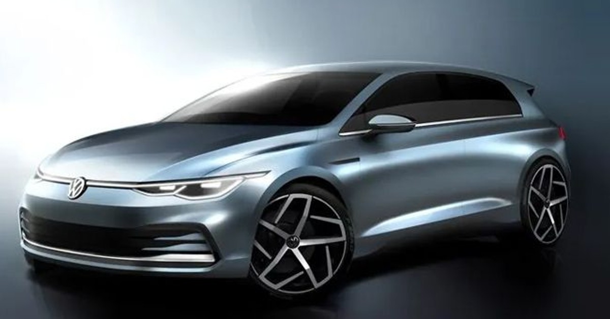 All-new VW Golf breaks cover - sketches are out