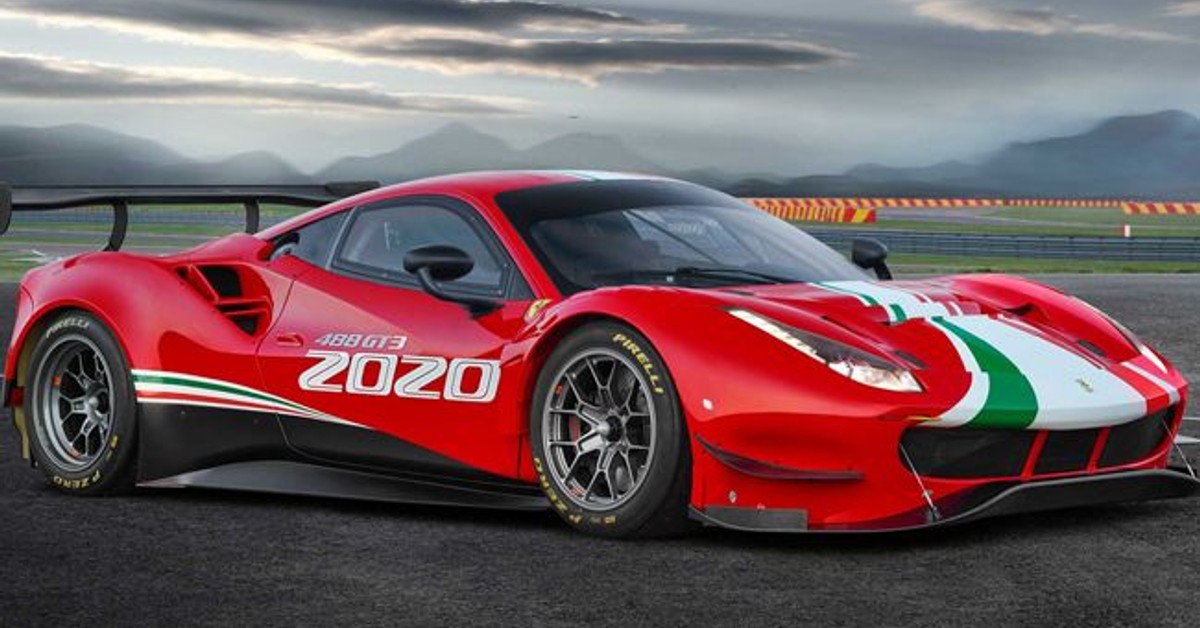 2020 Ferrari 488 GT3 Evo is out