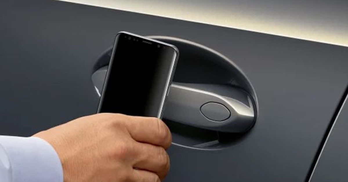 BMW’s digital key technology to work even if the phone’s dead