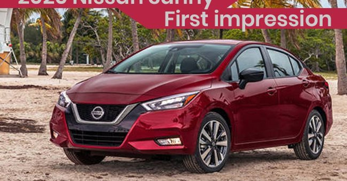 2020 Nissan Sunny - First impression