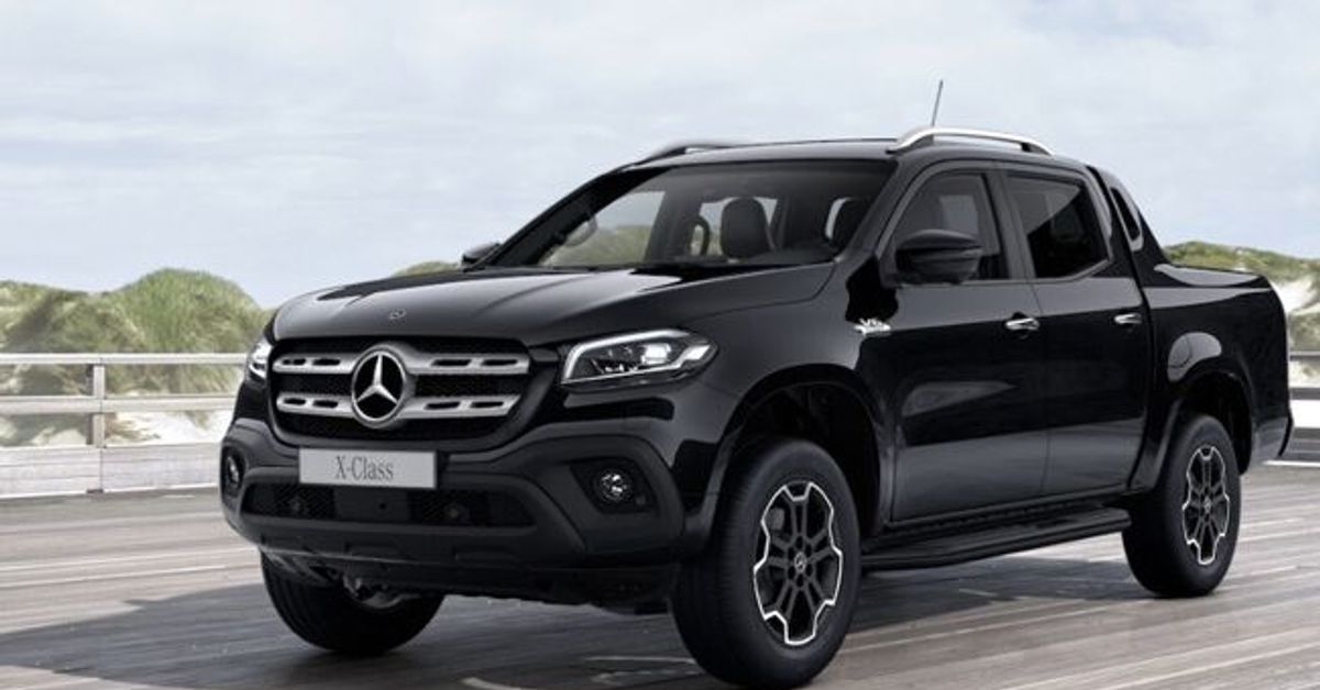 Mercedes-Benz lends a beefier look to the 2020 all-black X-Class pickup