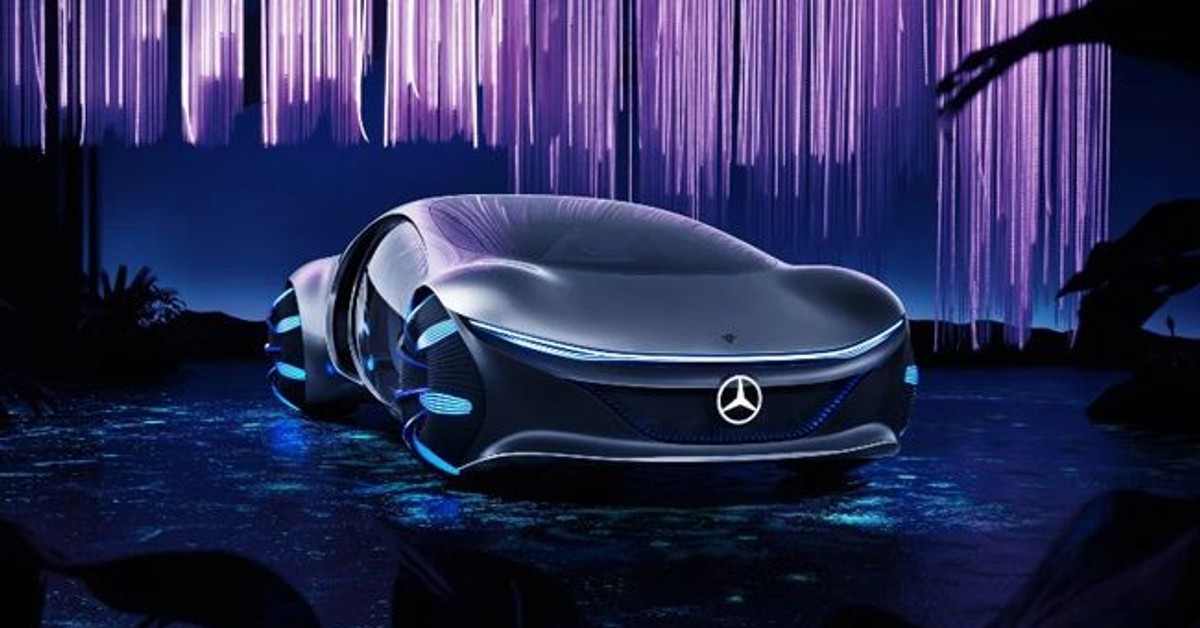 Mercedes-Benz reveals Avatar-inspired concept car at CES 2020