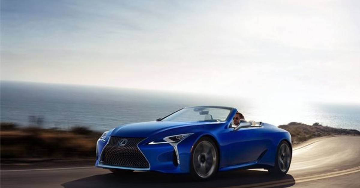 Charity in mind, Lexus to auction one-off LC500 Convertible