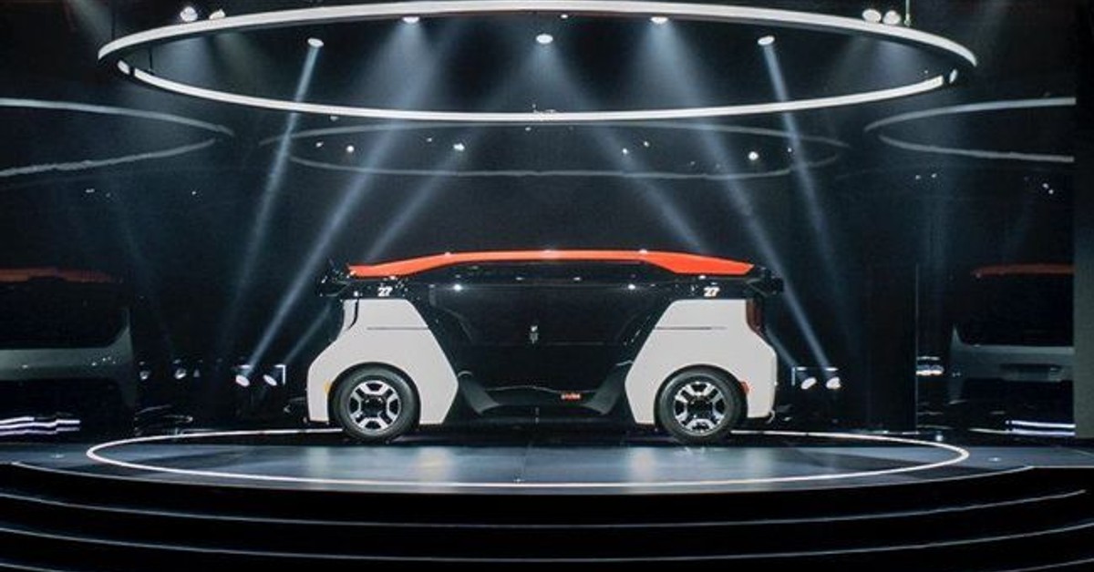 General Motors unveils driverless car