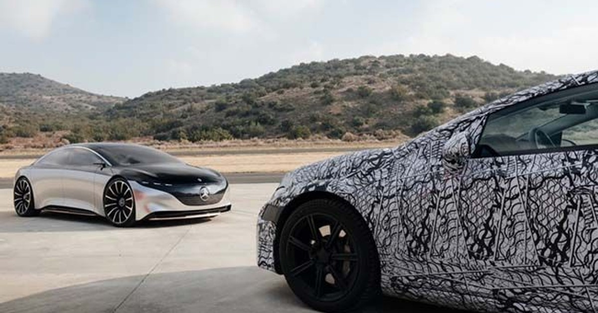 Mercedes-Benz teases all-electric EQS