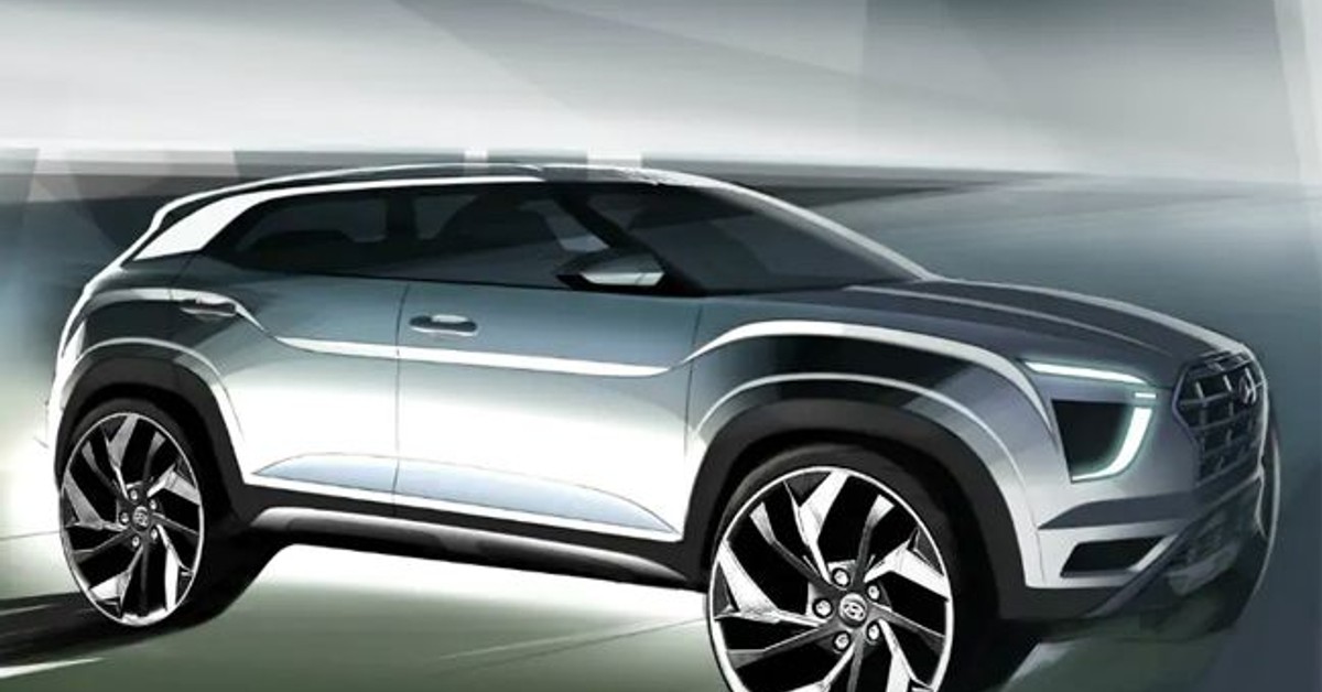 Hyundai releases design sketches of next-generation Creta