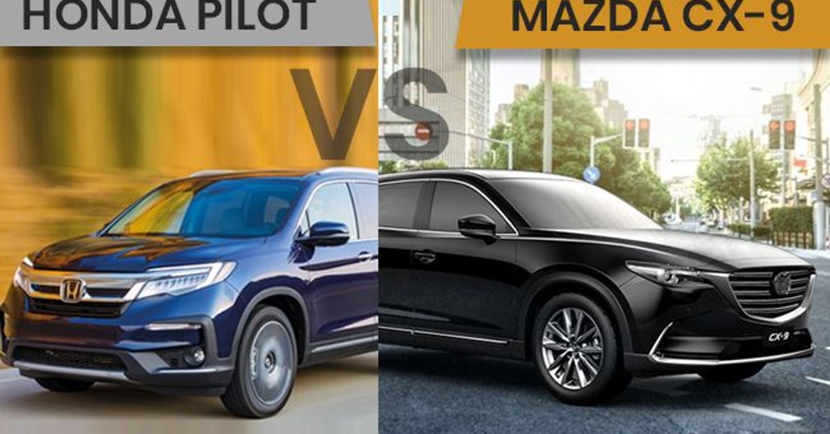 Honda Pilot vs Mazda CX-9 - The better buy