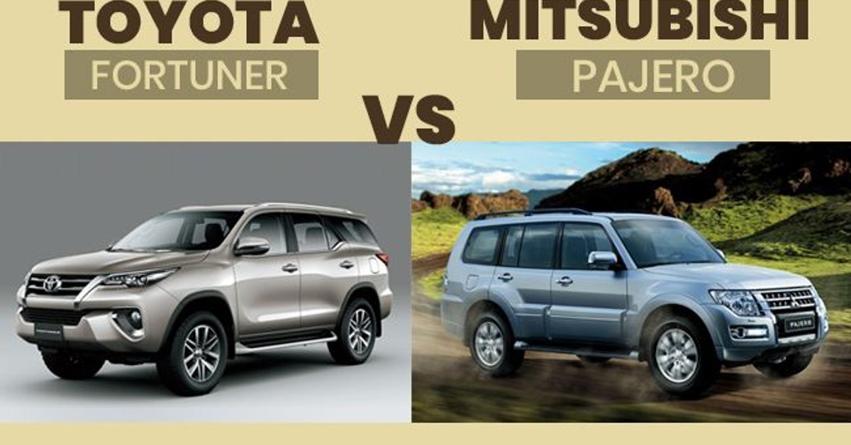 Toyota Fortuner vs Mitsubishi Pajero - The better pick