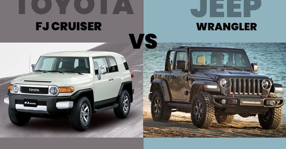 Toyota FJ Cruiser vs Jeep Wrangler - The better 4x4 SUV