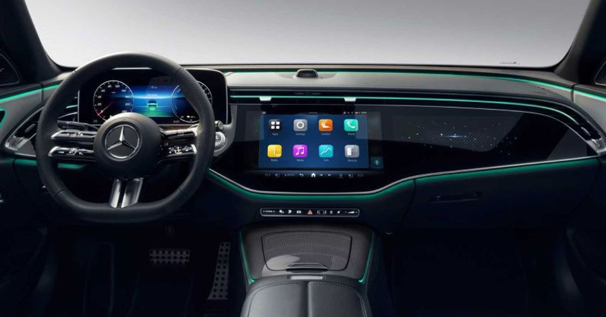 2024 Mercedes-Benz E-Class steals the spotlight with its immersive entertainment options 