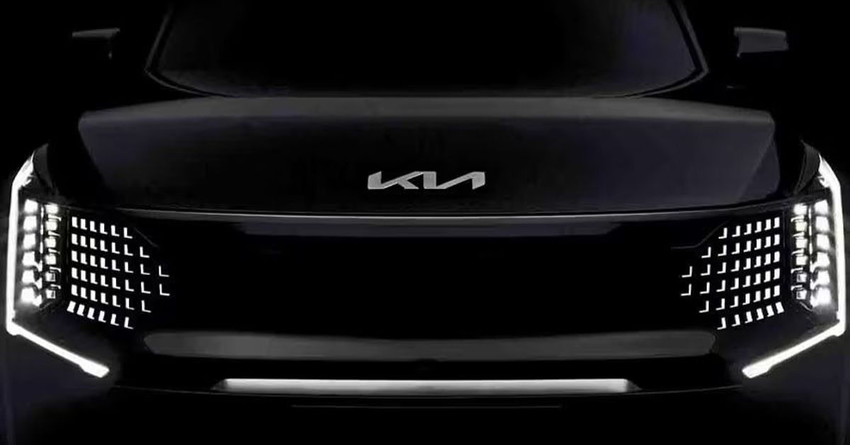 Kia EV9 teased ahead of global debut 