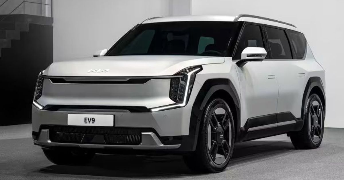 Kia reveals first images of EV9 electric SUV