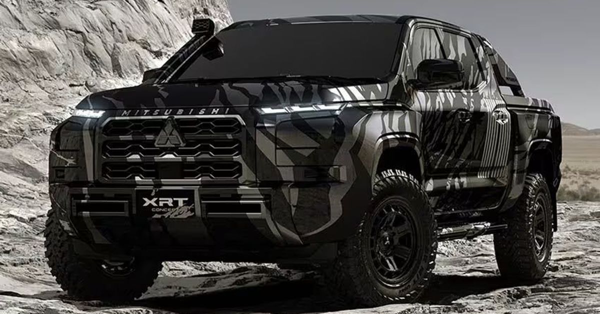Mitsubishi  XRT Concept previews next-generation Triton/L200 pickup