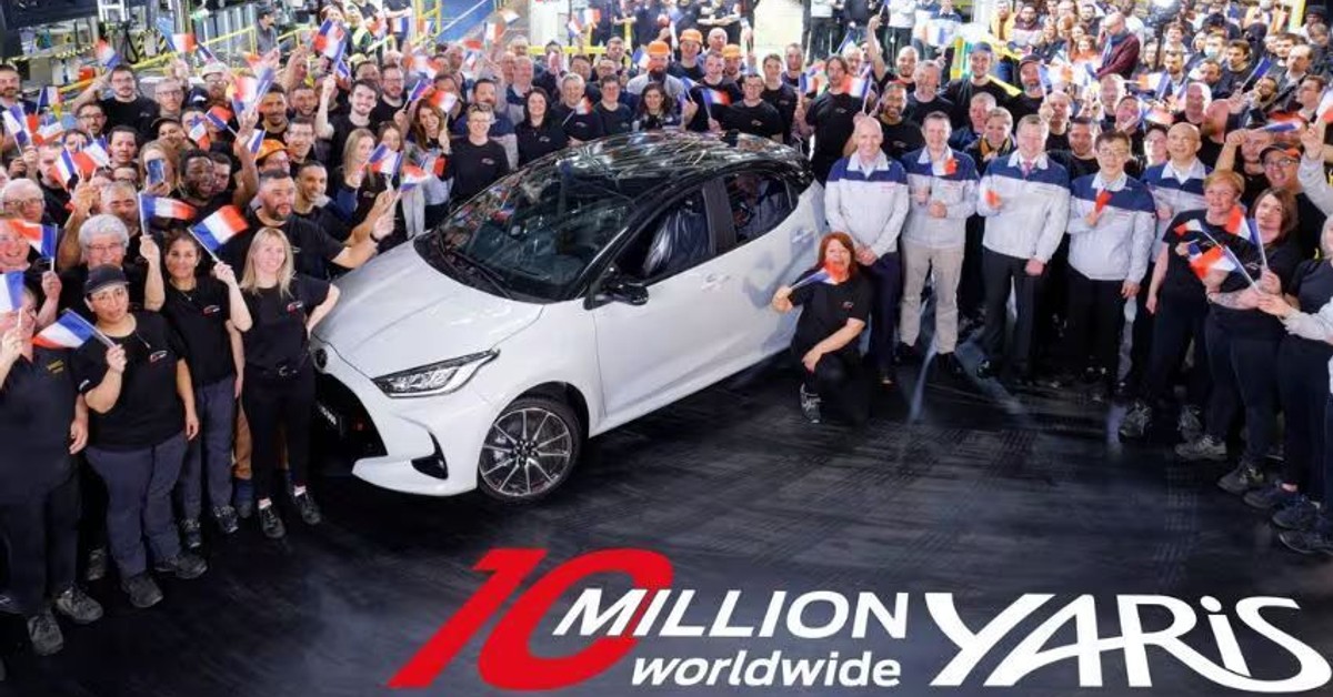 Toyota Yaris hits the milestone of 10 million global sales 