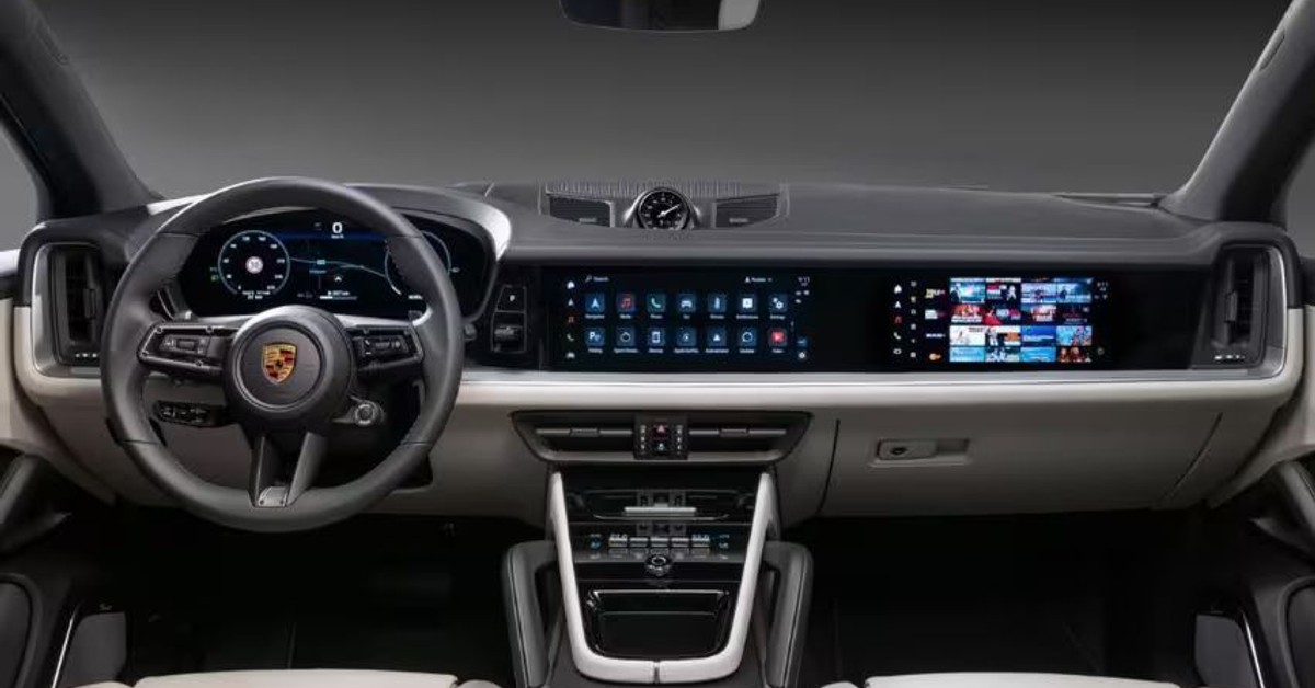 Porsche introduces new cockpit design for Cayenne