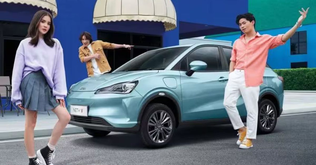 Neta V makes its public appearance at Malaysia Auto Show 2023