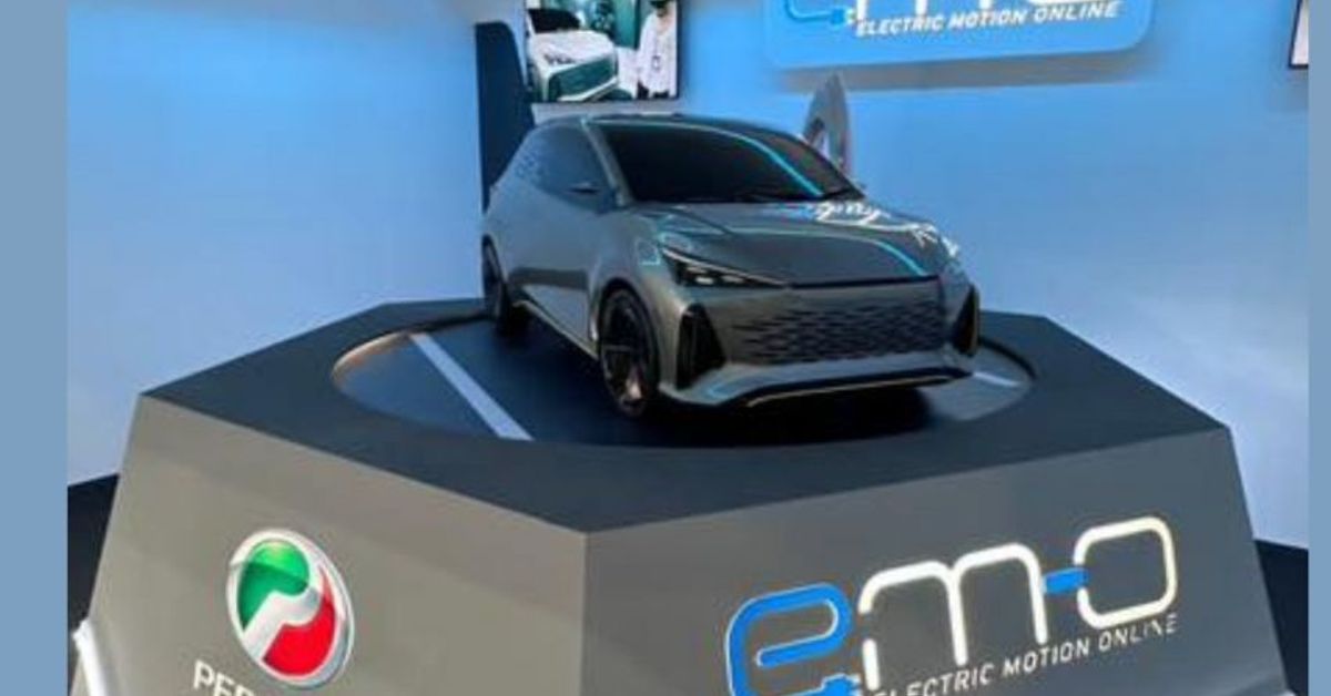 Perodua unveils EM-O EV concept at the Malaysia Auto Show 2023