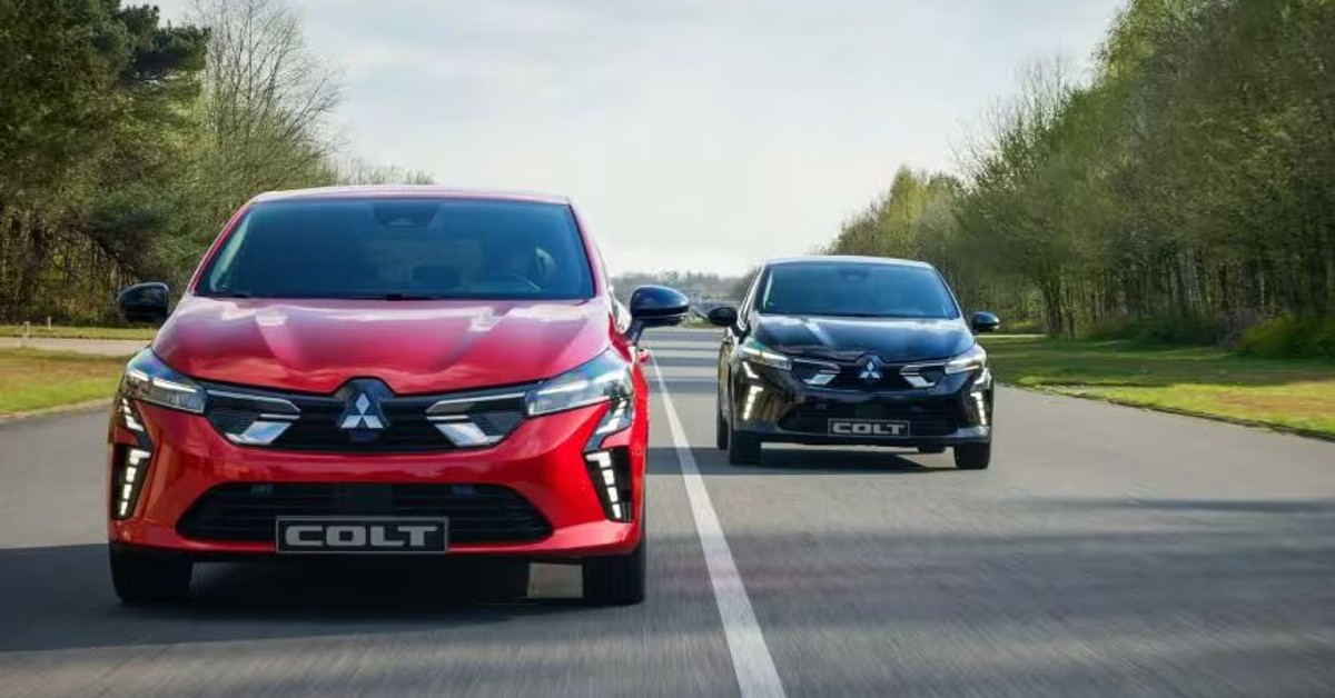 2023 Mitsubishi Colt arrives with a hybrid mill in Europe