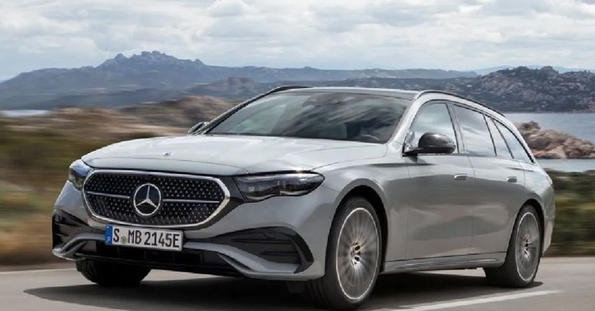 Mercedes-Benz unveils the new E-Class wagon version, the Estate S214