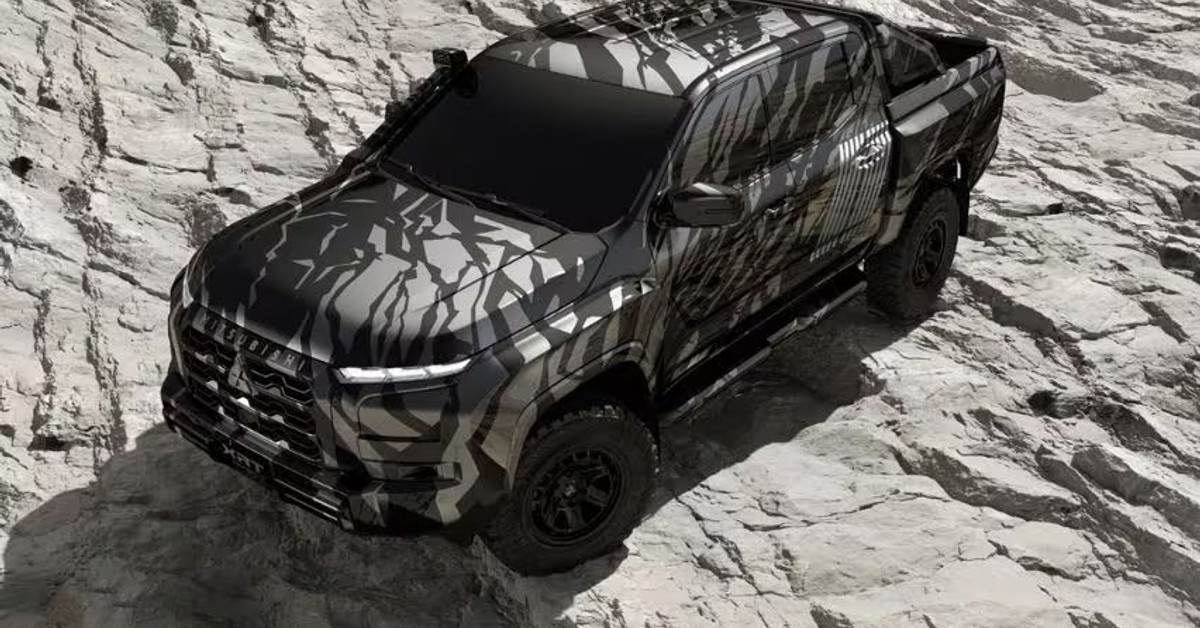 Next-gen Mitsubishi Strada teased; debut set for July 26
