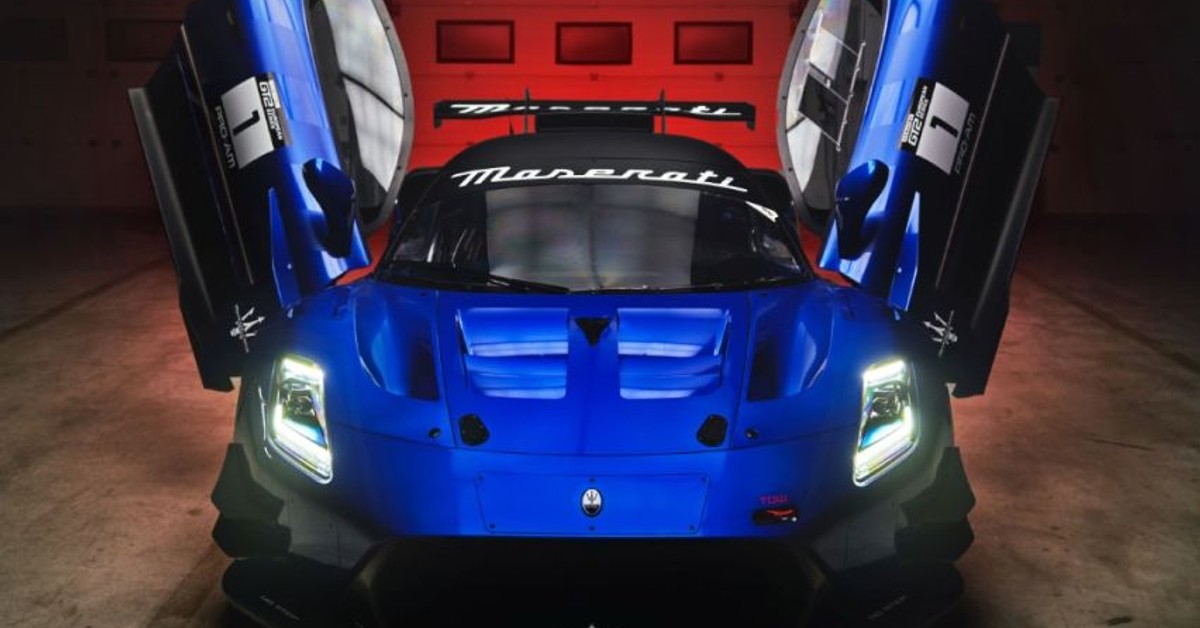 Maserati is back on track with the 2024 GT Racing Car, the Maserati GT2