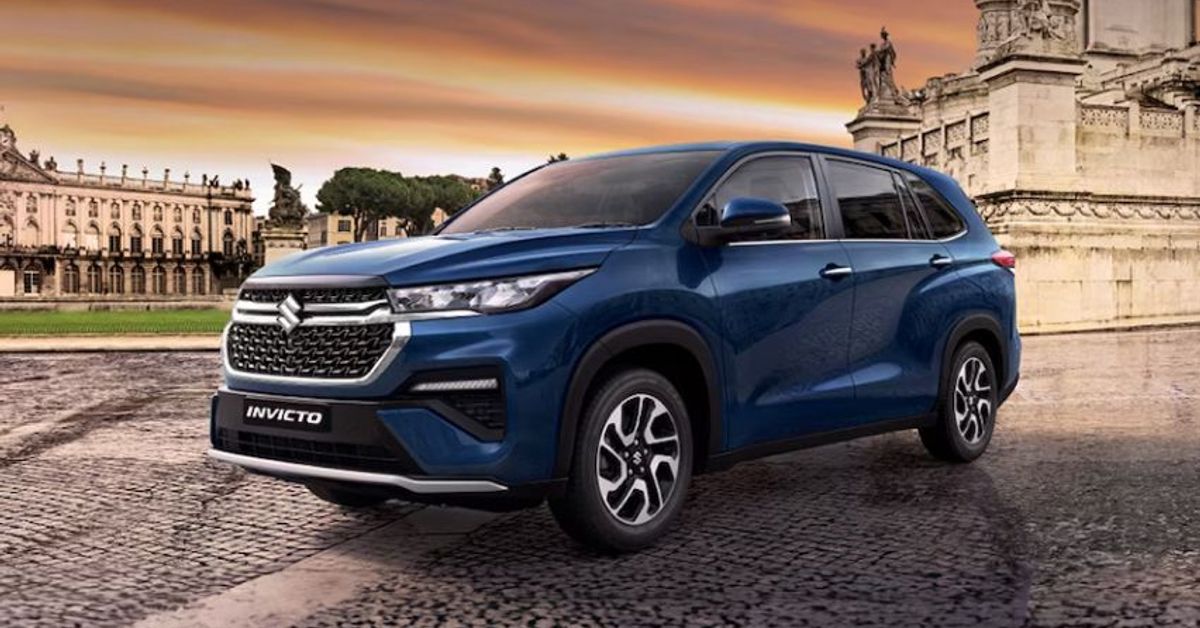 Toyota Innova Zenix-based Suzuki Invicto launched in India
