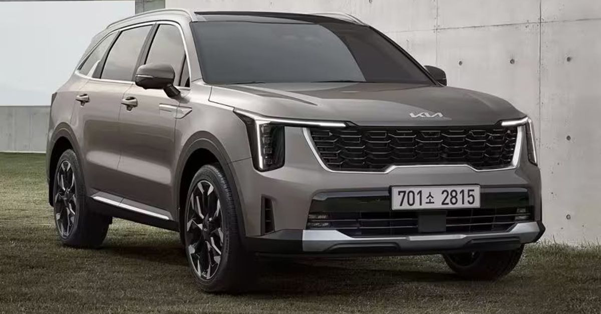 2024 Kia Sorento facelift revealed with new look and more tech 