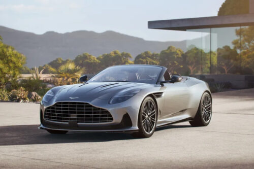 Aston Martin DB12 Volante debuts as world’s first open-top super tourer