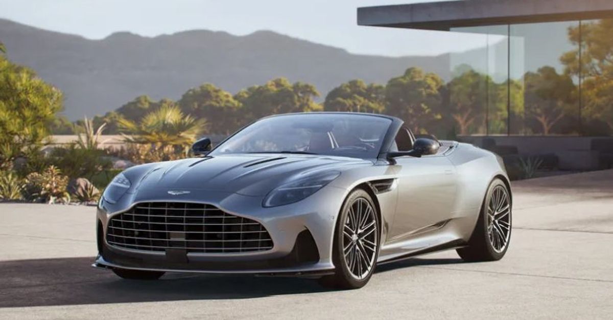 Aston Martin DB12 Volante debuts as world’s first open-top super tourer