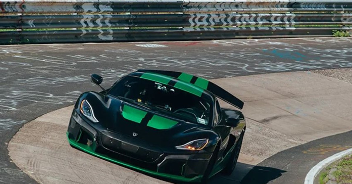Rimac Nevera smashed the Nürburgring EV lap record 