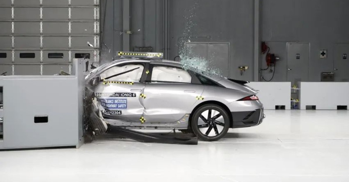 IIHS grants the highest safety rating to Hyundai Ioniq 6 EV