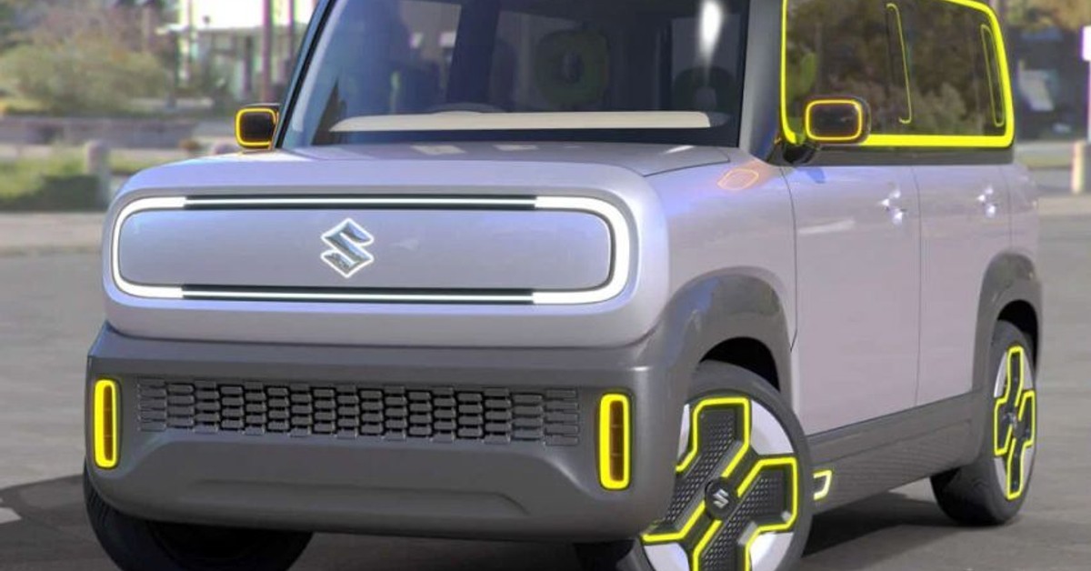 Suzuki's futuristic eWX Concept to debut at Japan Mobility Show 2023