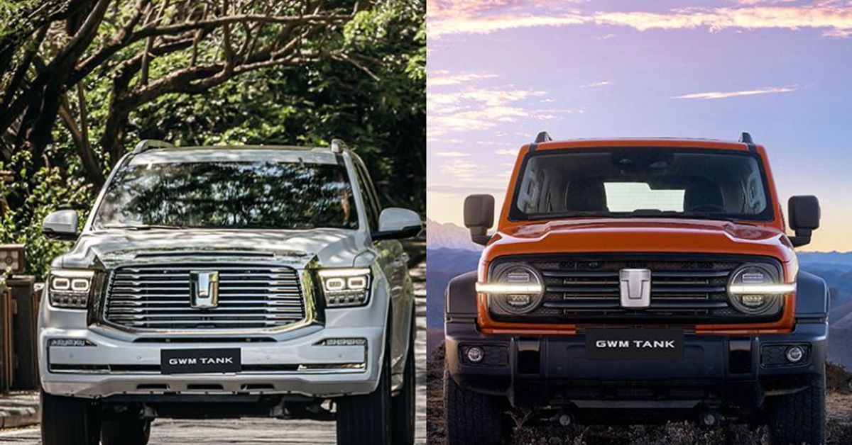 GWM Tank 500 vs. GWM Tank 300: Spec-to-spec comparison
