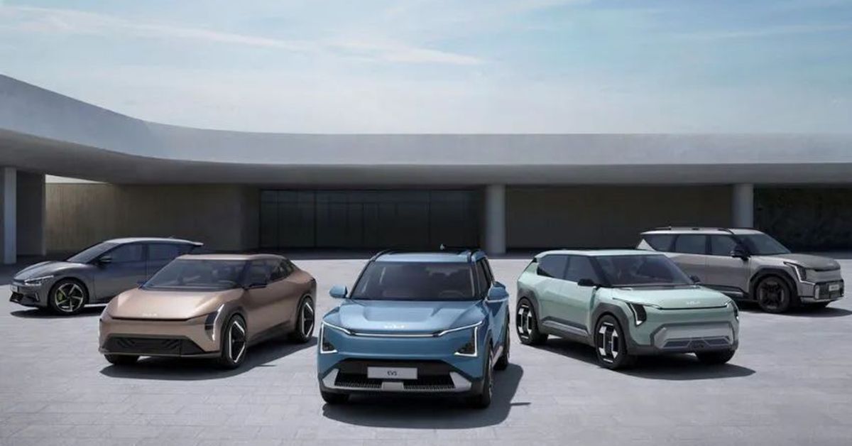 Kia expands its electric lineup with EV3, EV4, and EV5