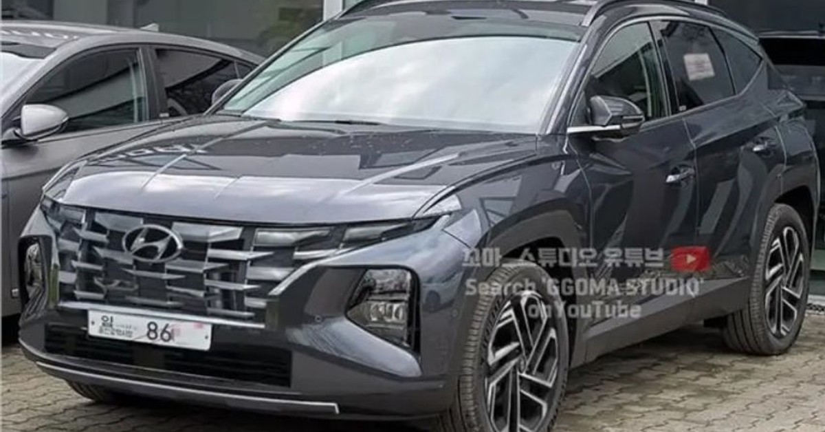 2023 Hyundai Tucson facelift leaked