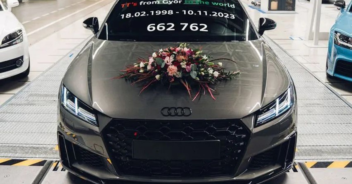 Audi TT sports car production comes to end in Hungary