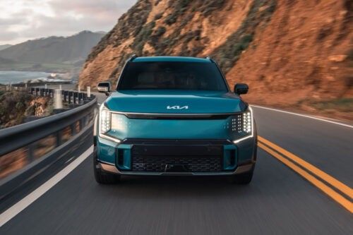 Kia EV9 earns 5 stars in Euro NCAP safety testing