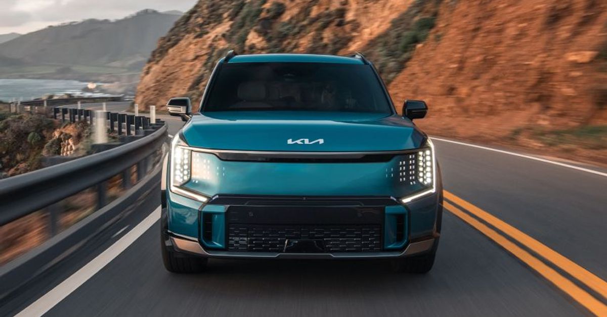 Kia EV9 earns 5 stars in Euro NCAP safety testing