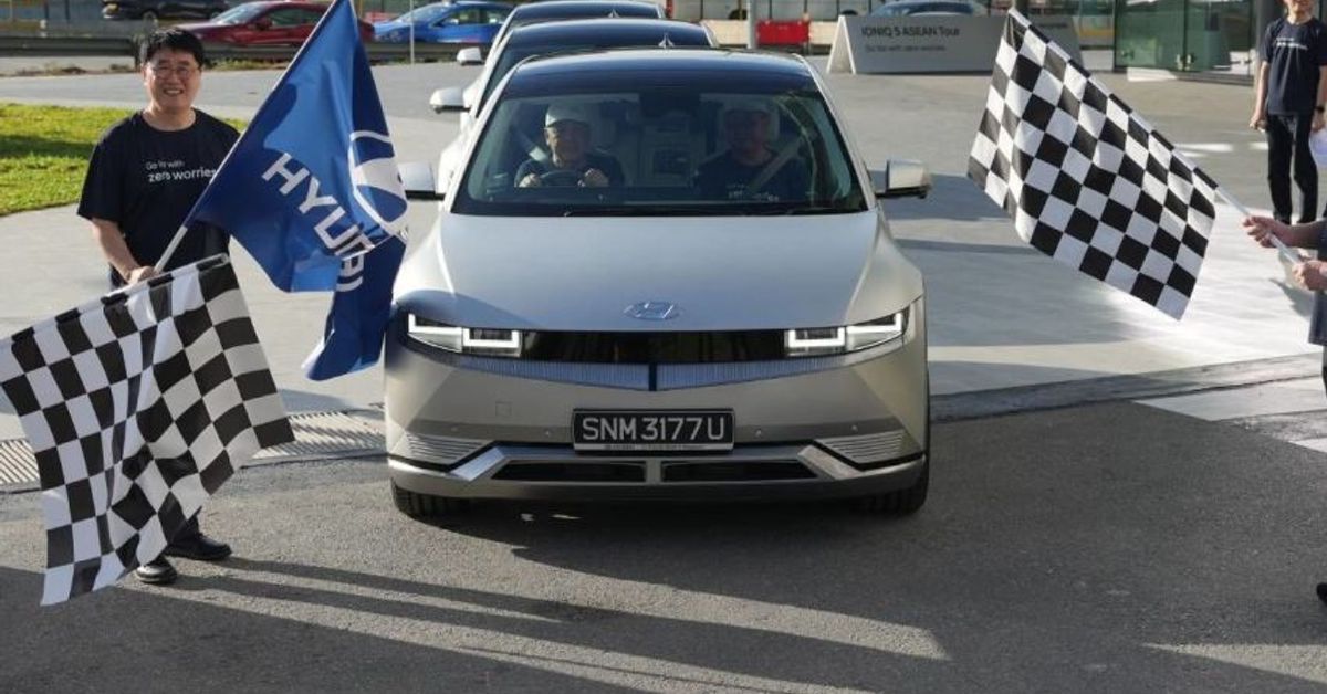 Hyundai Ioniq 5 embarks on ASEAN tour to showcase the vehicle's efficiency