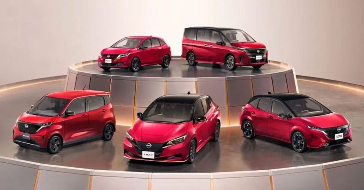 Nissan marks its 90th birthday by unveiling a special collection in Japan 