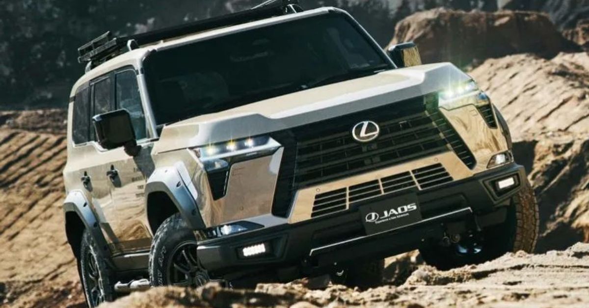Lexus unveils the modified GX 550 Overtrail at Tokyo Auto Salon 2024