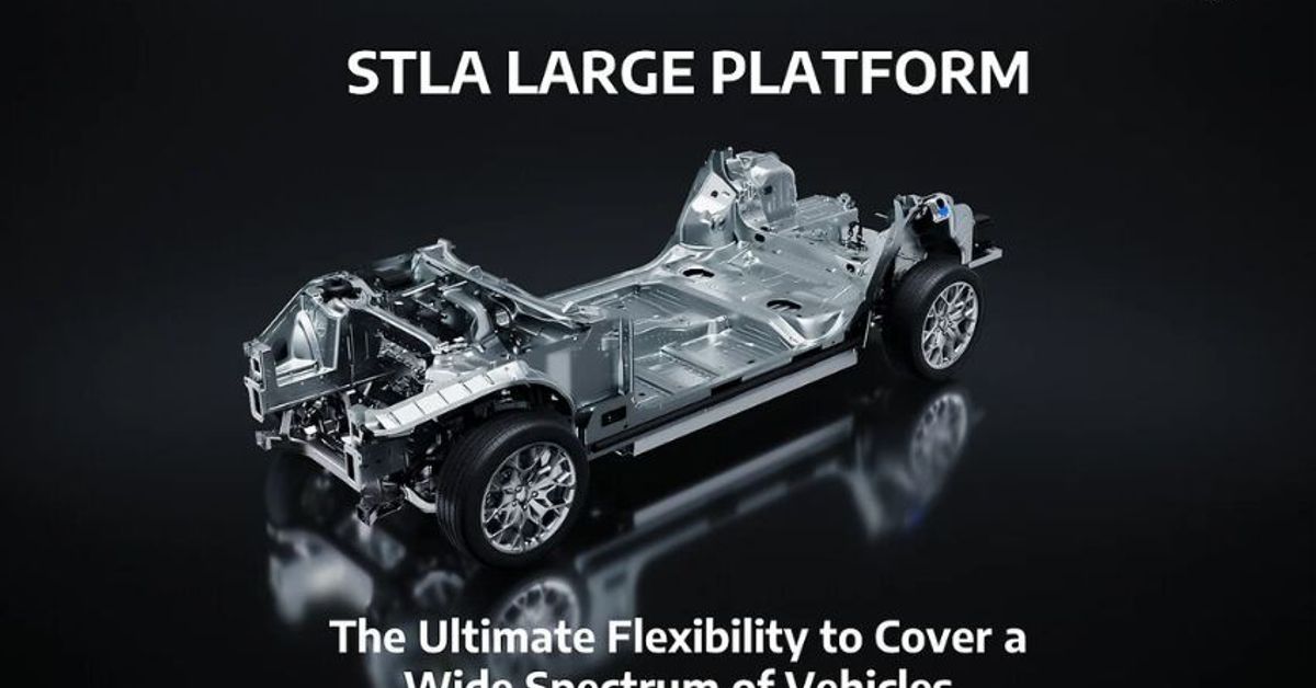 Stellantis introduces next-gen STLA large EV platform