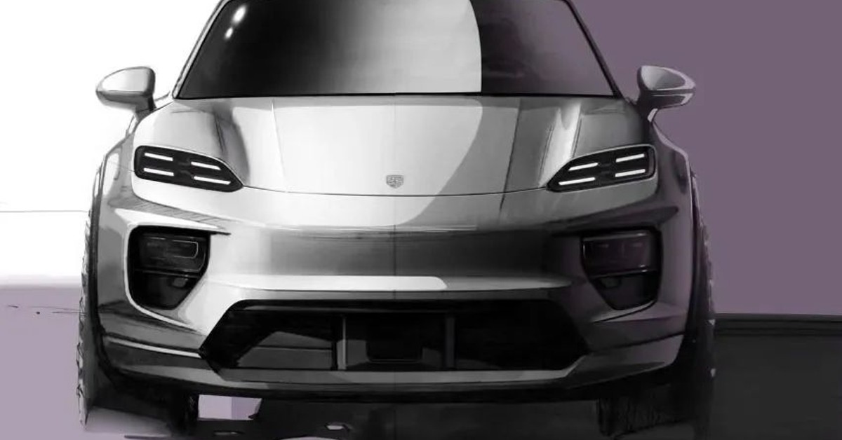 Porsche Macan EV design revealed in stunning sketches