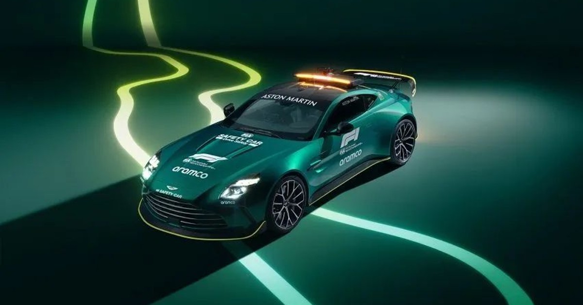 2024 Aston Martin Vantage takes on role of F1’s Official Safety Car