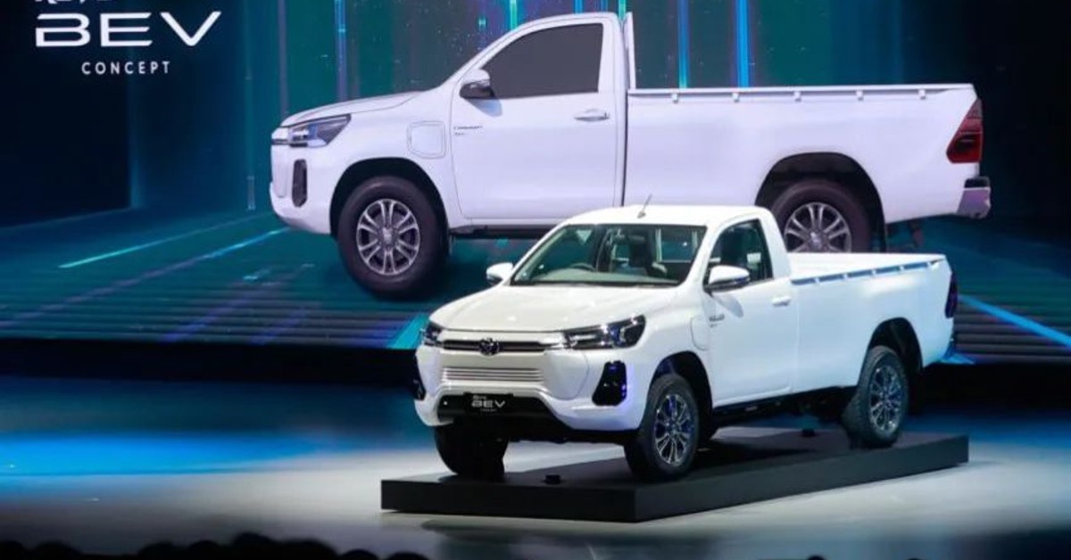 Production of Toyota Hilux EV to begin in Thailand in 2025