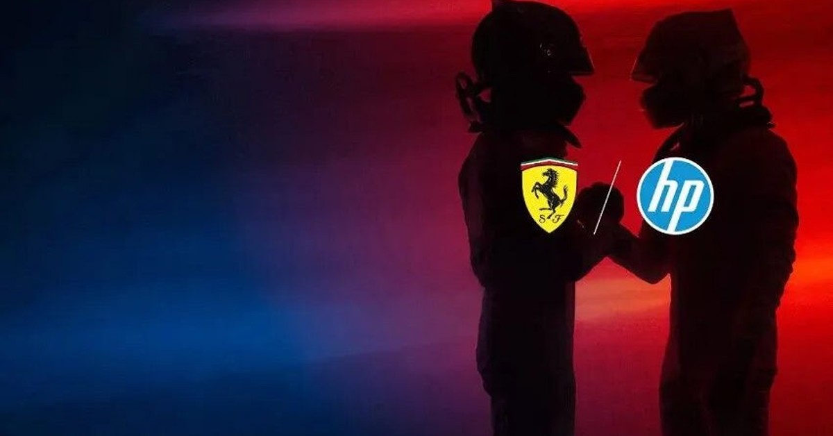 Ferrari and HP enter into title partnership
