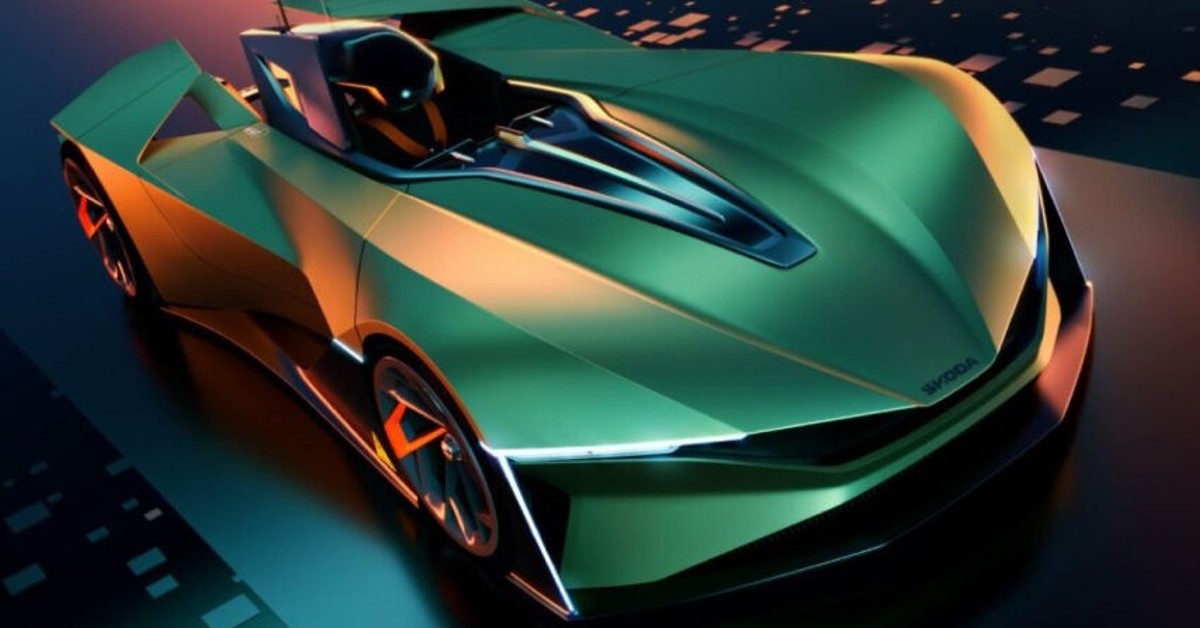 Skoda reveals 1,088hp Vision Gran Turismo supercar for PS5