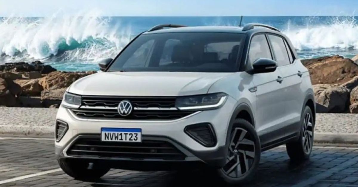 Volkswagen reveals T-Cross facelift in Brazil