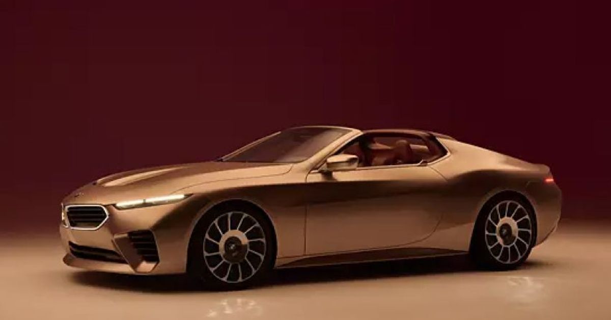 BMW reveals Concept Skytop, previewing future two-seat GT